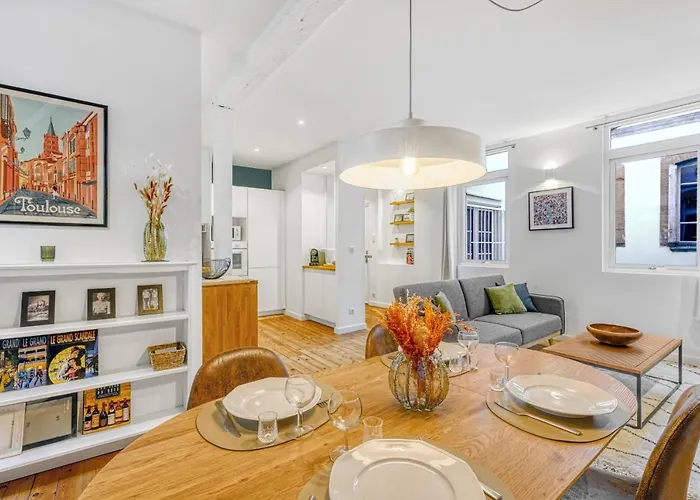 Апартаменты Le Broadway - Duplex Entierement Renove Тулуза